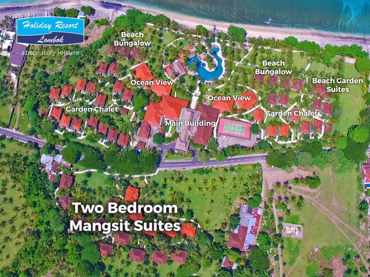 Mangsit Suites By Holiday Resort Lombok Экстерьер фото